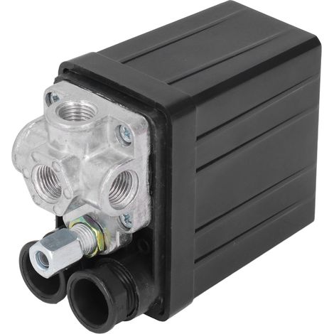 Druckschalter Für Luftkompressoren, 4-loch-automatikventil, Zubehör 90–125 Psi, 220 V, 380 V