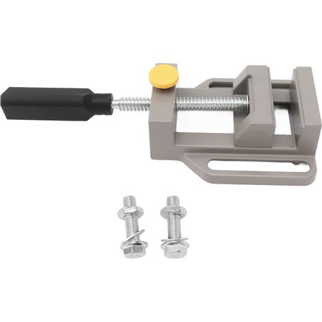 Kleiner Schnellspann-schraubstock Aus Aluminiumlegierung Für Holzbearbeitung, Heimwerken, Schnitzen Und Bohrmaschinen.