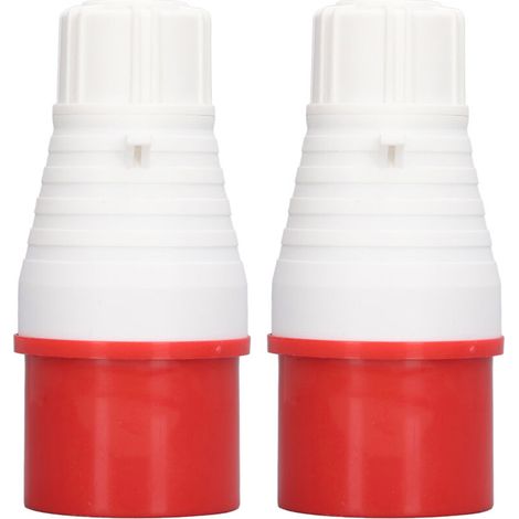 Industrielle 5-polige 32-a-schutzart Ip44-steckdose, 2 Stück, Wasserdichte Ersatzsteckdosen Aus Pp-messing, 220–380 V Und 240–415 V