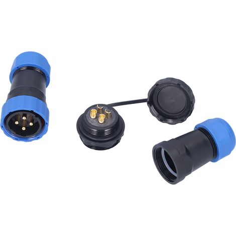 Sp28-flugzeugstecker, 45 A Nennstrom, Ip68 Wasserdichter Hochstromstecker, 4-adrig