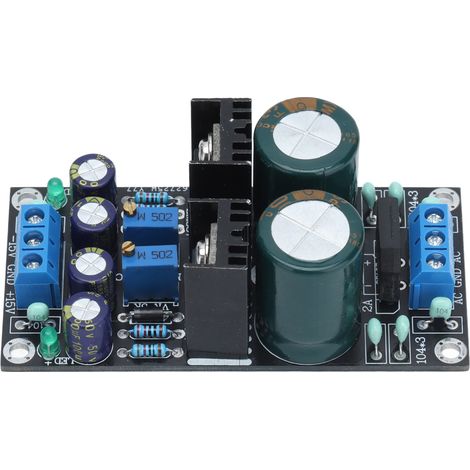 Netzteilplatine, Einstellbares Spannungsreglermodul Ac 10-24v Auf Dc 1,25v-30v Lm317 Lm337