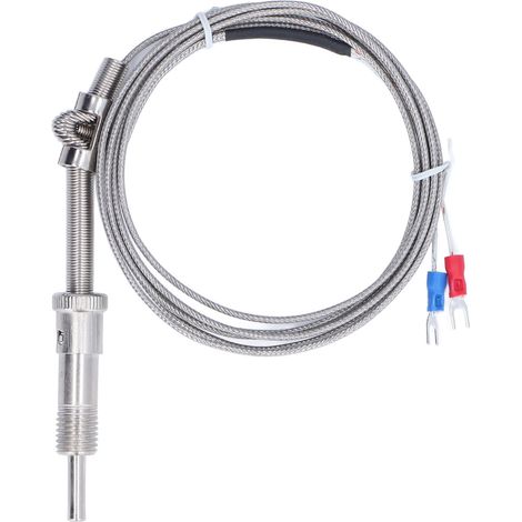 Temperaturfühler Mit Schraubsonde Typ K, Thermoelement-messumformer Mit Geradem Griff, 0–800 °c Wrnt