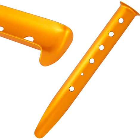 Goldene, 31 Cm Lange, Leichte Heringe Aus Aluminiumlegierung Für Outdoor-camping, Zelte, Markisen, Röhrenheringe, U-förmige Schneeheringe, Strandbefestigungsheringe