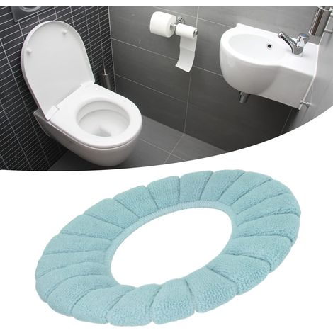 Wc-sitzbezug, Verdicktes, Waschbares, Weiches Material, Wärmend, Hautfreundlich, Strapazierfähig, Exquisite Farbe, Wc-sitzkissen (grün)