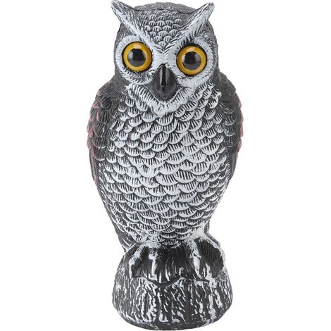 Eulen Als Vogelabwehrmittel, Plastik-garteneulen, Um Vögel Fernzuhalten, Wasserfeste Sonnencreme-eule, Um Vögel Zu Verscheuchen, Künstliche Eule Für Vögel