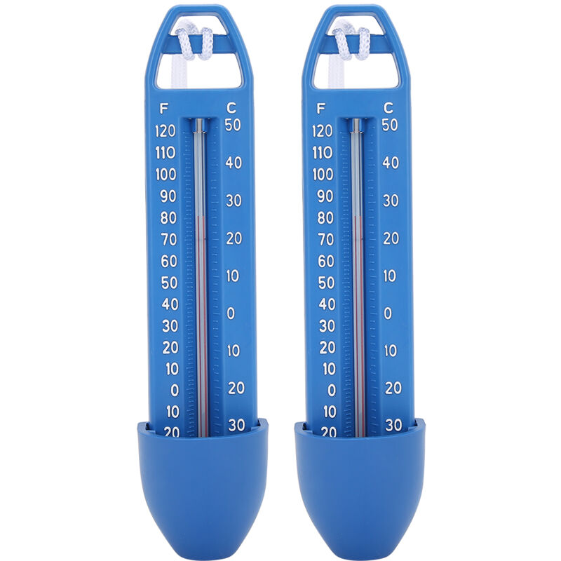 Stück 16,5 X 3,7 Cm Schwimmende Poolthermometer Für Schwimmbad, Spa, Sauna Und Thermalbad