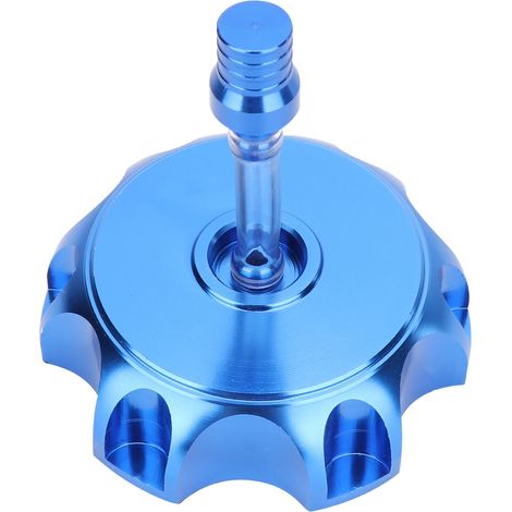 Cnc-gefräster Aluminium-kraftstofftankdeckel Für Motorräder, Für 50cc-160cc Pit Dirt Bikes (blau)