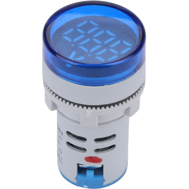 Led-voltmeter, Lichtsignal, Digitalanzeige, Gleichspannungsanzeige, Rundlampentester (blau)