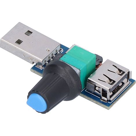 Usb-lüfterdrehzahlregler, Lautstärkeregler, Drehzahlregelung, Geräuschdämpfungsmodul