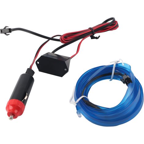 Dekorativer Lichtstreifen Für Autos, Innenbeleuchtung, El-led, Kaltweißes Licht, Umbau, Blaue Teile