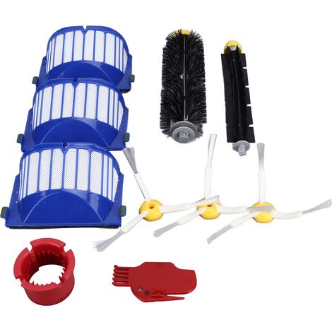 Seitenbürsten-reinigungssets, Walzenfilter, Ersatzteile Für Roomba 600, 675, 690, 670, 671
