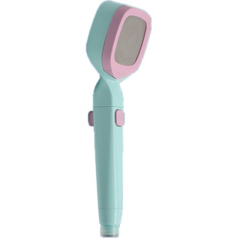 4-stufiger Duschkopf Mit Filter, Hohe Leistung, Stabil, Einfach, Universell, Für Badezimmer, G1/2, Rosa, Blau