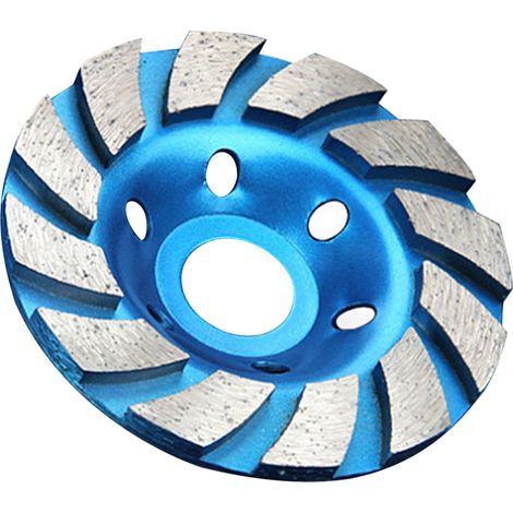 Diamantschleifscheibe, 100 Mm Scheibe Zum Polieren Von Beton Und Stein, Blau