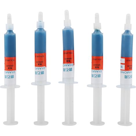 5-teiliges Set Diamantschleif- Und Polierpaste, Schleifnadelrohr W5 2000