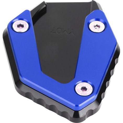 Seitenständer-verlängerungspolster, Rutschfeste Seitenständerstütze Passend Für Yamaha Mt 07/fz 07/tracer 700 2014-2019 (blau)