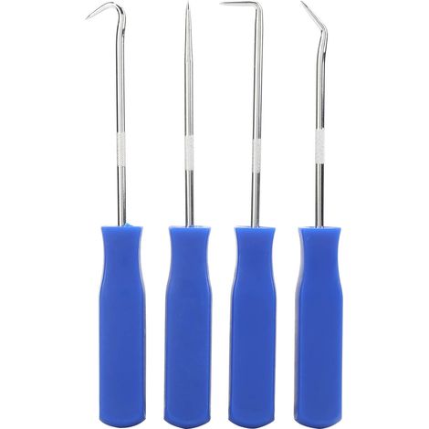 4-teiliges Öldichtungsschraubendreher-set, Reifensteinreiniger, Rillenentferner, Hakenreparaturwerkzeug
