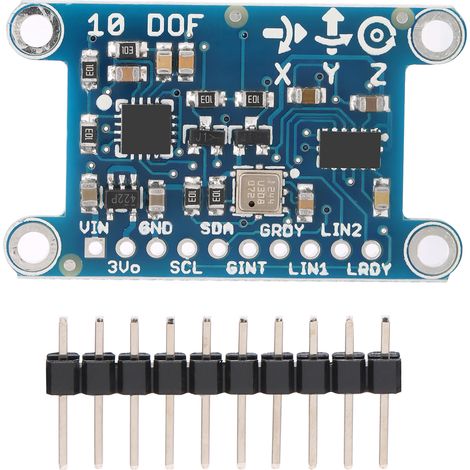 Modul Mit Beschleunigungs- Und Gyroskopsensoren, Industriebedarf, 10dof Lsm303 + L3g4200d