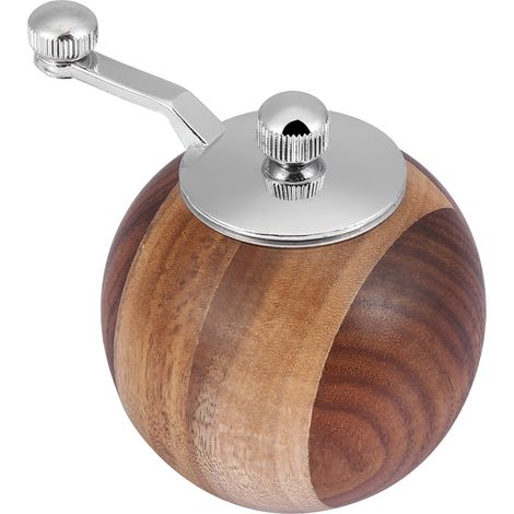 Handmühle Aus Natürlichem Holz, Flaschenform, Küchenhelfer