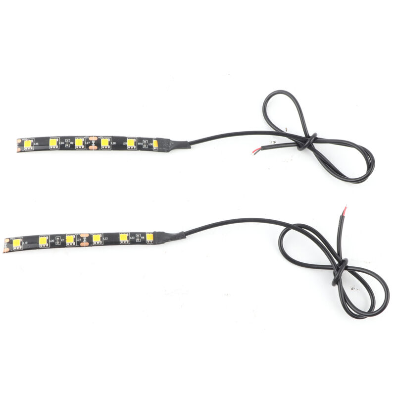 2x 6led 5050 Smd Motorrad-led-streifen Blinker, Gelb