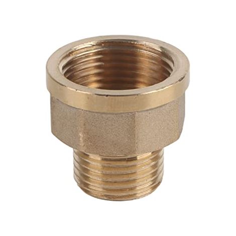 Stück Messing-rohrverschraubungs-reduzierstück, Rohradapter, 1/2" Bspt-außengewinde Und 3/4" Bspt-innengewinde