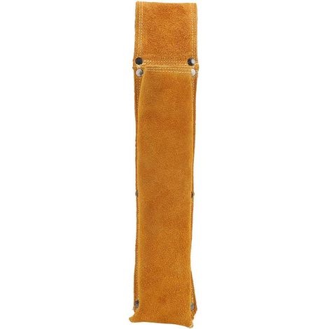 Werkzeugtasche Für Schweißer Aus Rindsleder, 6,1 X 24,9 X 32 Cm, Verstärkter Tragbarer Schweißstabhalter