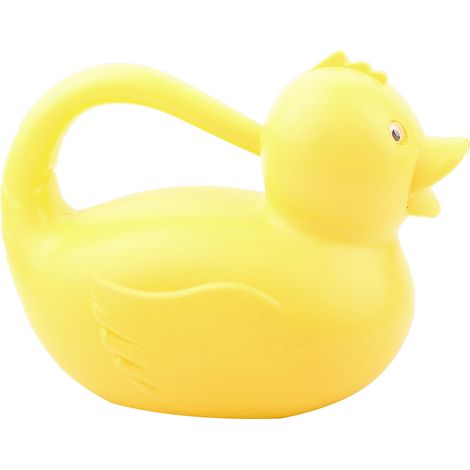 Gießkanne Für Kinder Aus Kunststoff, 1200 Ml, Mit Tiermotiv, Strandspielzeug, Gartenarbeit, Gelbe Ente