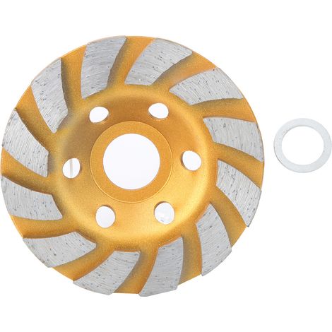 4" 100mm Diamantschleifscheibe In Schalenform, Werkzeug Für Stein, Beton Und Granit 1