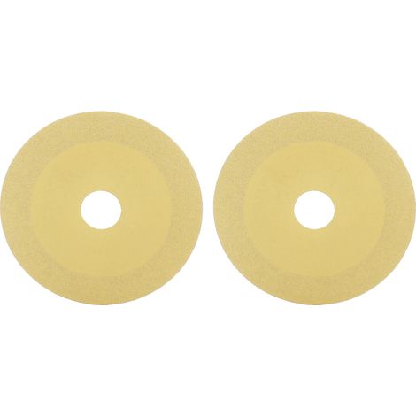 Diamanttrennscheibe, Winkelschleifer, Rotationswerkzeug, Sägeblatt, Scheibe Für Keramikfliesen Und Glas, Champagnergold, 2 Stück