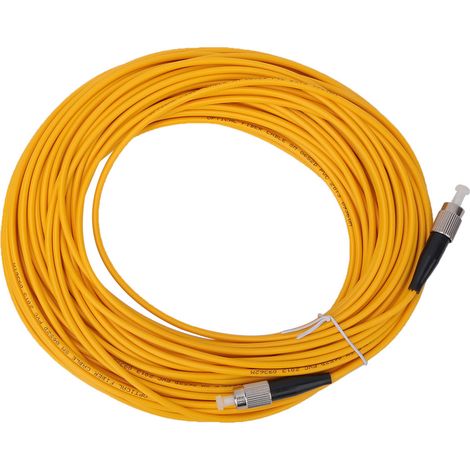 Fc/upc-zu-singlemode-glasfaser-patchkabel, 20 M, Gelb