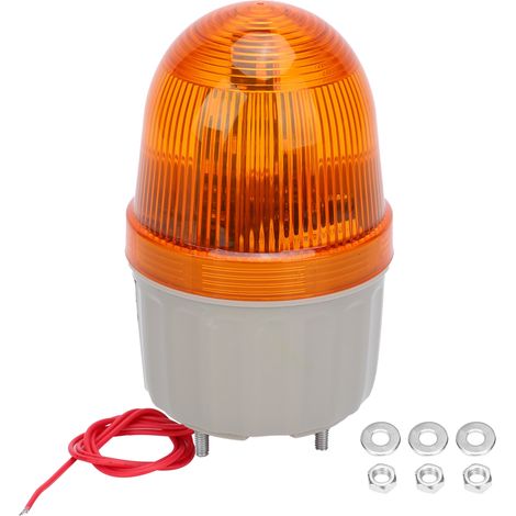 Berm Notfallwarnleuchte Mit Abs-led Und Akustischem Alarm Für Fabriken Bem-2071j Dc24v 5w Gelb