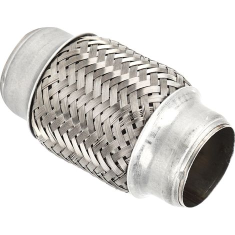 Flexibler Auspuffschlauch Aus Edelstahl, 38 X 102 Mm (1,5 X 4 Zoll), Reparaturschlauch Für Flexible Gelenke, Autozubehör