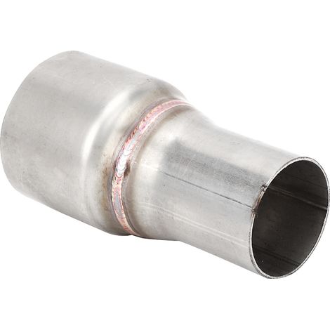 Auspuff-reduzierstück, Standard-geradkupplungsrohr Mit Loch, 63 Mm/2,5 Zoll Auf 45 Mm/1,75 Zoll