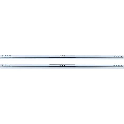 Stück/set 450x17mm Stahlkugel-schubladenschienen-zubehörbeschläge Für Schränke Und Regale