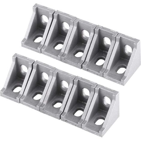 10 Stück L-förmige Rechtwinklige Halterungen Aus Aluminiumlegierung, 28 X 28 Mm