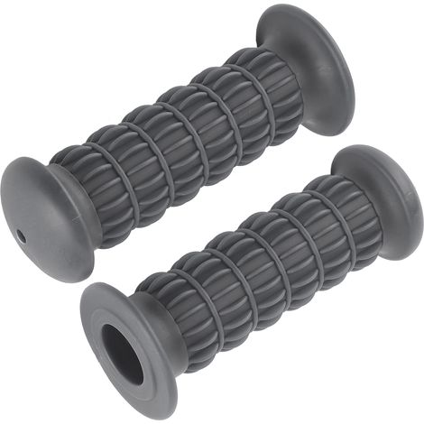 Universelle, Rutschfeste Gummigriffe, Motorradzubehör Für 25–28 Mm Lenker, Grau