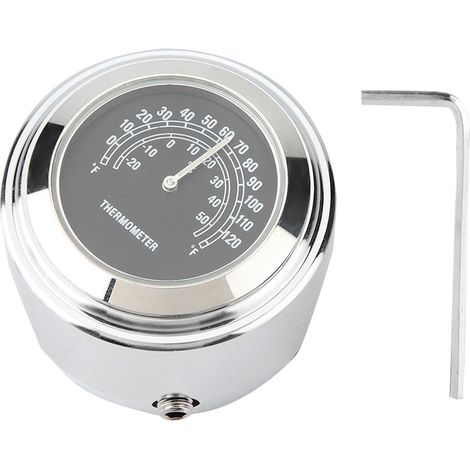 Motorrad-lenkerthermometer, 22–25 Mm, Temperaturanzeige
