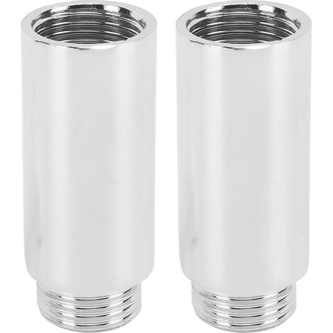 Duschkopf-verlängerungsschlauch, Duscharmverlängerung Aus Edelstahl, Chrom-finish Für Badezimmer (2 Zoll)
