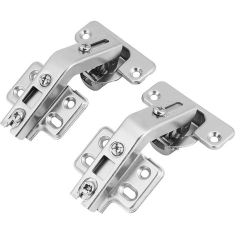 Türscharniere, 2-teilige Hydraulische Schranktürscharniere, 135-grad-eckschranktürscharniere Mit Schrauben