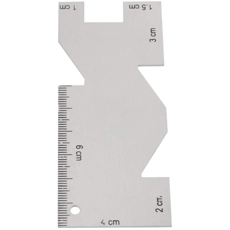 Stück Nählehre Aus Metall, Flexible Messlehre, Präzises Quiltlineal, Nähwerkzeug, Nähzubehör