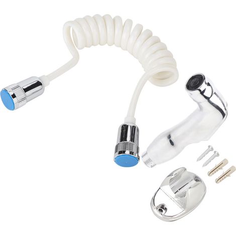 Ungewöhnlicher, Handlicher Toilettensprüher, Einfach Zu Installierende Toilettendüse, Ergonomisch Geformter Griff, Robustes Und Langlebiges Abs-material Für Die Intimhygiene.