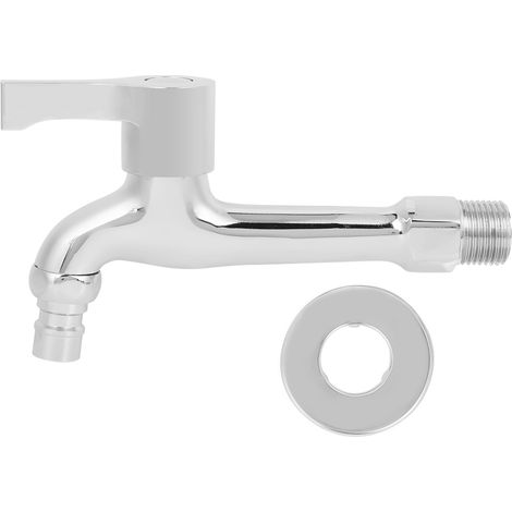 Einzelner Kaltwasserhahn Aus Galvanisiertem Kupfer, G1/2 Zoll, Waschmaschinenhahn, Wasserhahn Für Den Hausgebrauch, Lange Ausführung 49213