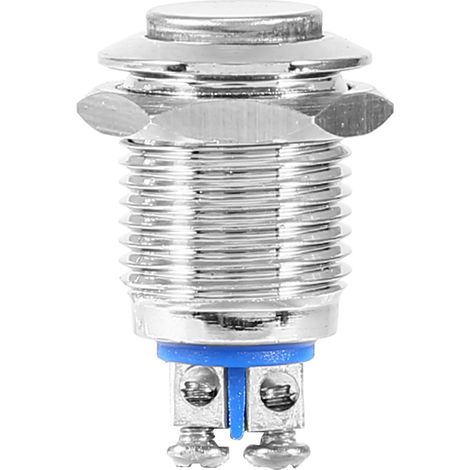 12 Mm Wasserdichter Elektrischer Momenttaster Aus Metall