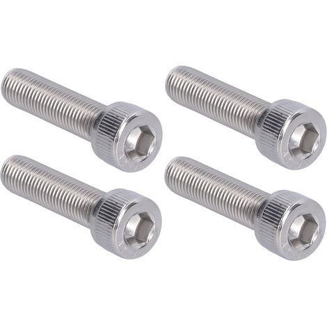 Innensechskantschraube Aus Edelstahl A2, 1,25 Mm Feingewinde, 4 Stück, M10x40
