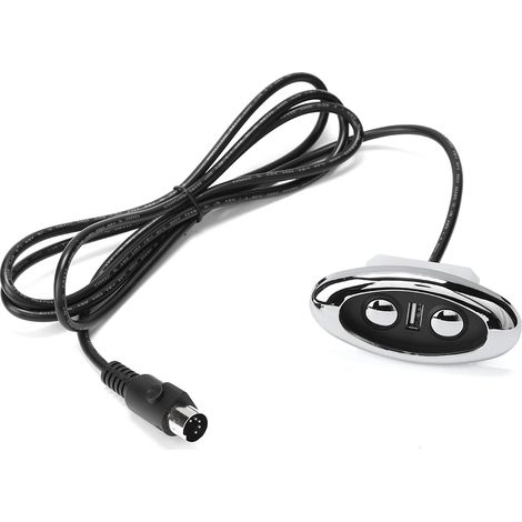 Elektrisches Sofa Mit 2-tasten-bedienfeld, Led-hintergrundbeleuchtung, Usb-anschluss, 12–29 V, 5 V/2 A Ausgang