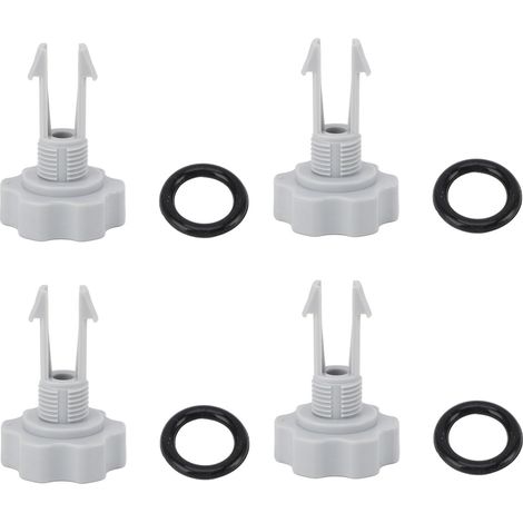 Entlüftungsventil, O-ring, Poolfilterpumpe, Ersatzteile, Zubehör, 4 Sets