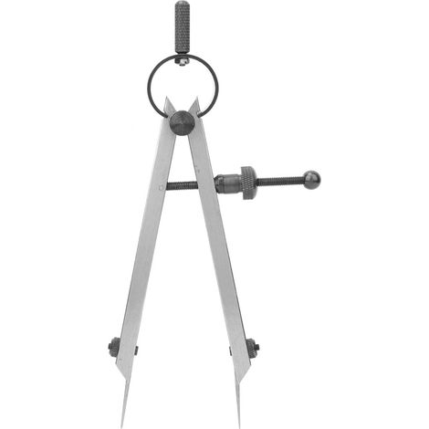 Doppelnadel-zirkel, Lederbearbeitungswerkzeug Aus Kohlenstoffstahl, Trennlinie Für Leuchtflügel (100 Mm)