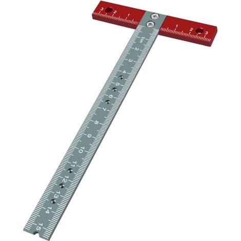 T-lineal Aus Aluminiumlegierung, Metall-, Holzbearbeitungs-, Zeichen- Und Bastelwerkzeug Mit Skala Für Architekten