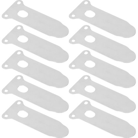 10-teilige Ventilplatte Aus Stahl Für Luftkompressoren, Zungenförmig, Ersatzteil Für 62-mm-zylinder