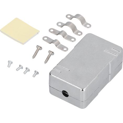 Cat6 Rj45 Abs-kunststoff-anschlussdose, Geschirmte Netzwerkanschlussdose Mit Einem Port Und Modul