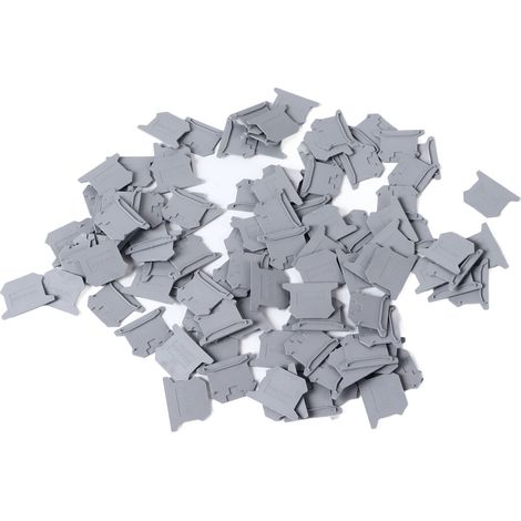Klemmenblockstecker, Ablenkschiene, Feste Montagehalterung Pa66 Für Uk2.5b, 100 Stück